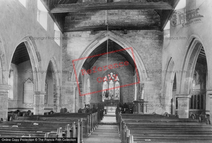 Photo of Horsmonden, Church Interior 1901