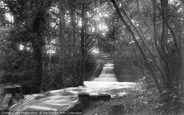 Photo of Horsmonden, The Furnace Pond, Waterfall 1903