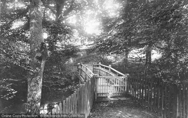 Photo of Horsmonden, The Rectory Footbridge 1904