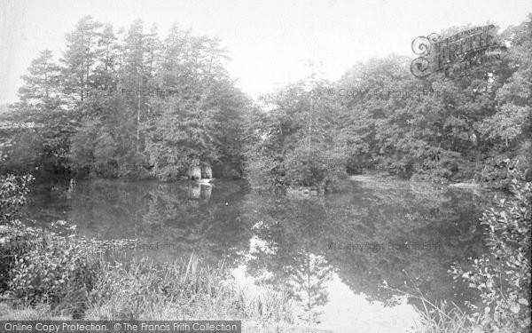 Photo of Horsmonden, The Rectory Lake 1904