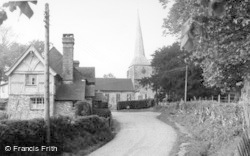 Church Lane c.1955, Horsted Keynes