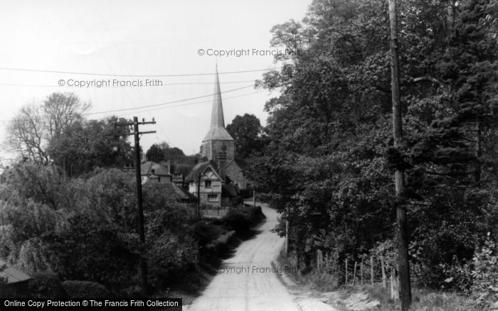 Photo of Horsted Keynes, Church Lane c.1960