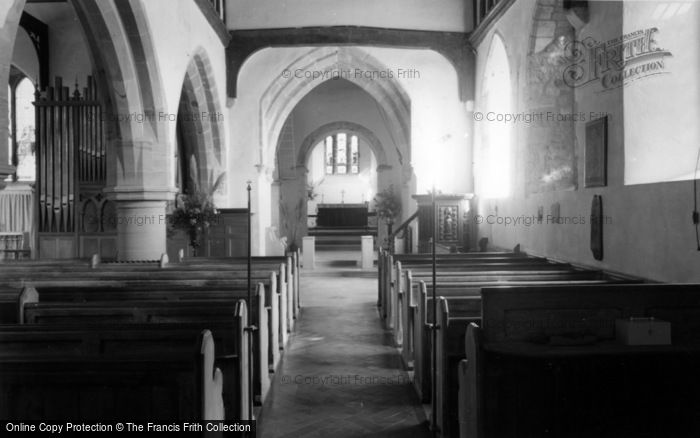 Photo of Horsted Keynes, Church Of St Giles Interior c.1965