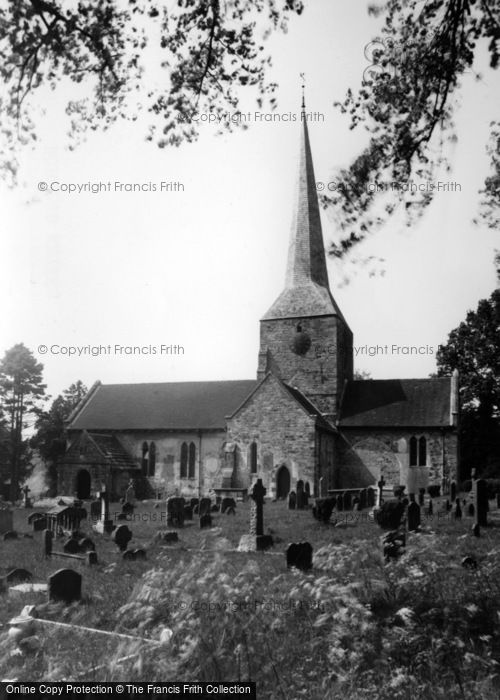 Photo of Horsted Keynes, St Giles Church c.1960