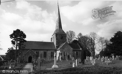 St Giles Church c.1960, Horsted Keynes