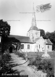 St Giles Church c.1965, Horsted Keynes