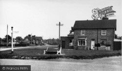 The Post Office And Green c.1955, Horsted Keynes