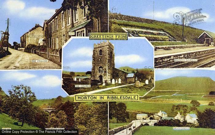 Photo of Horton In Ribblesdale, Composite c.1960