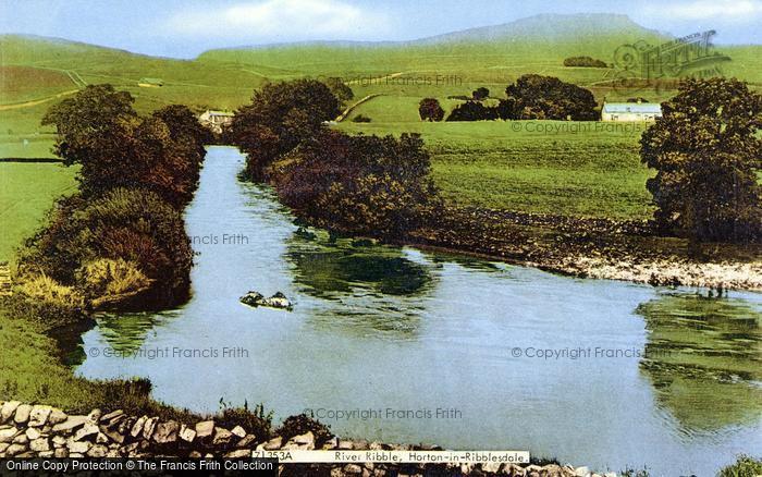 Photo of Horton In Ribblesdale, River Ribble 1921