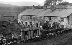 Horton-In-Ribblesdale, Row Of Cottages 1921, Horton In Ribblesdale