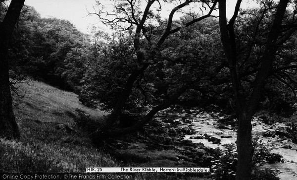 Photo of Horton In Ribblesdale, The River Ribble c.1960
