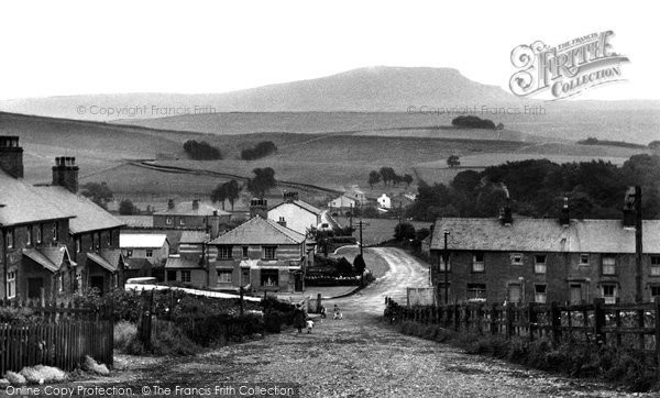 Photo of Horton In Ribblesdale, The Village From Station Hill c.1955