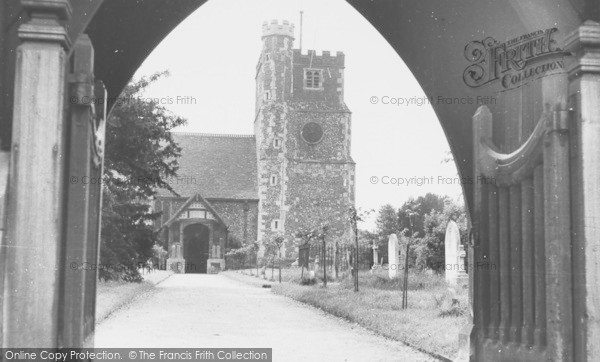 Photo of Horton, St Michael's Church Through The Lychgate c.1955
