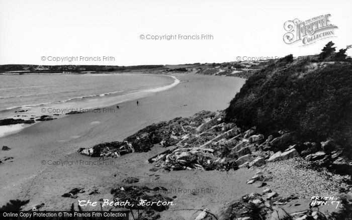 Photo of Horton, The Beach c.1960