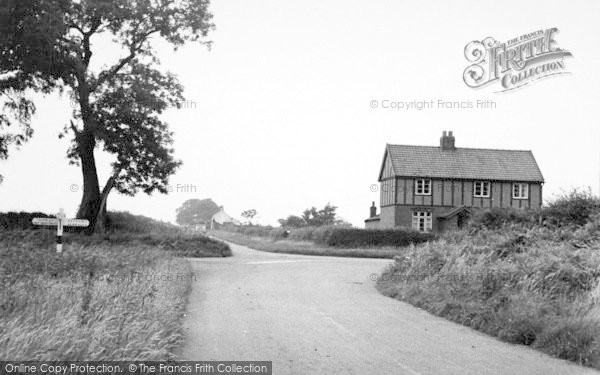 Photo of Hotham, The Cross Roads c.1955