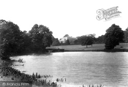 The House And Lake 1901, Hothfield