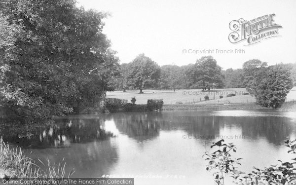 Photo of Hothfield, The Lake 1901