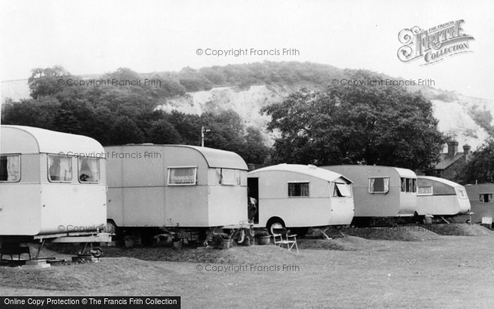 Photo of Houghton, A Corner Of Vinsons Caravan Park c.1960