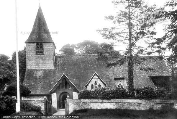 Photo of Houghton, All Saints Church 1904
