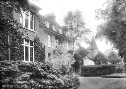 Church And Rectory 1904, Houghton