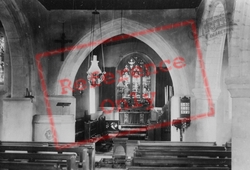 Church Interior 1904, Houghton