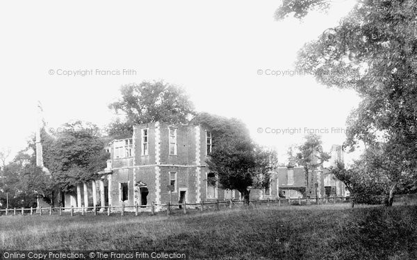 Photo of Houghton Conquest, Houghton House 1897