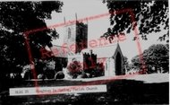 Houghton-Le-Spring, Parish Church c.1960, Houghton-Le-Spring