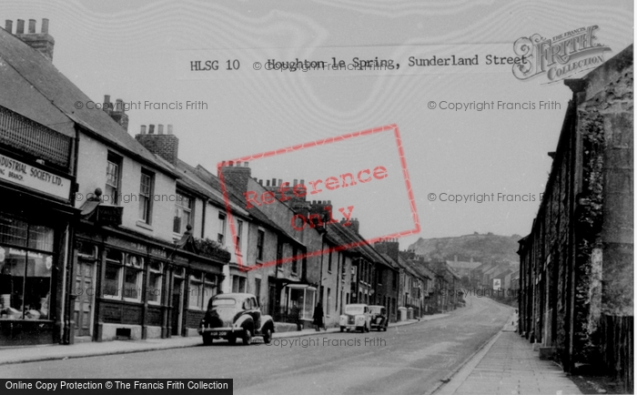 Photo of Houghton Le Spring, Sunderland Street c.1955