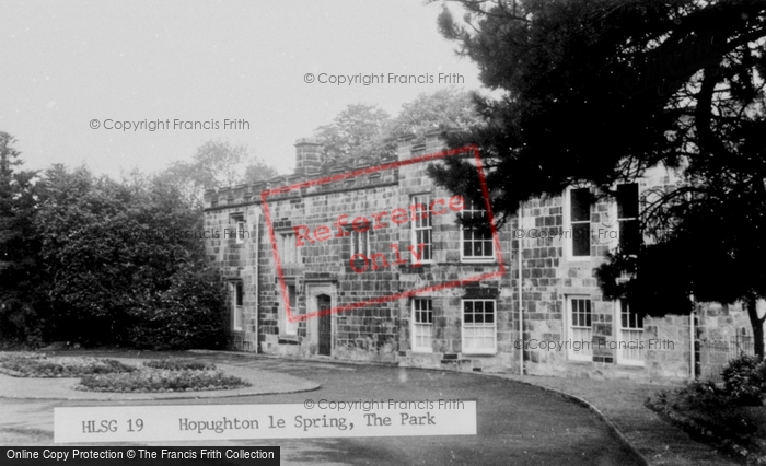 Photo of Houghton Le Spring, The Park c.1960