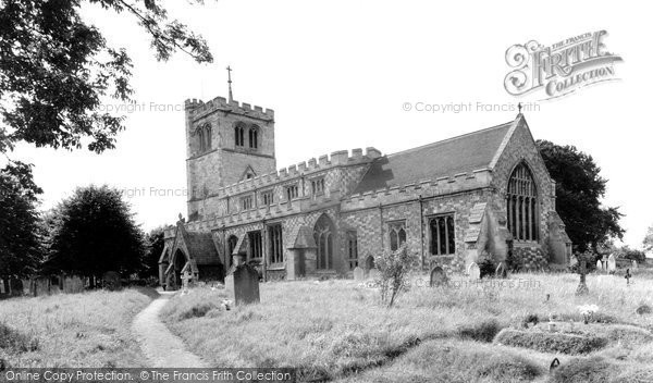 Photo of Houghton Regis, All Saints Church c.1955