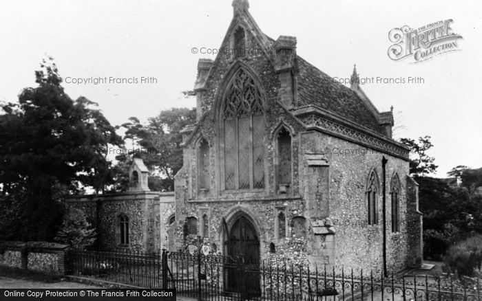 Photo of Houghton St Giles, Slipper Chapel c.1955