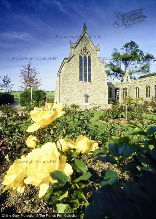 Photo of Houghton St Giles, Slipper Chapel, East c.1995