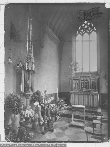 Photo of Houghton St Giles, The Shrine In The Slipper Chapel c.1955