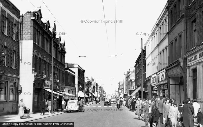 Photo of Hounslow, High Street 1955