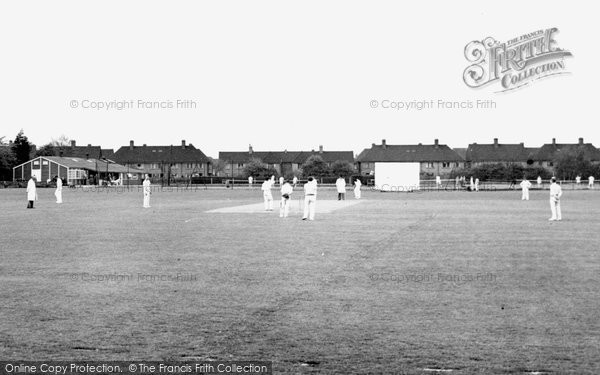 Photo of Hounslow, The Cricket Ground c.1955