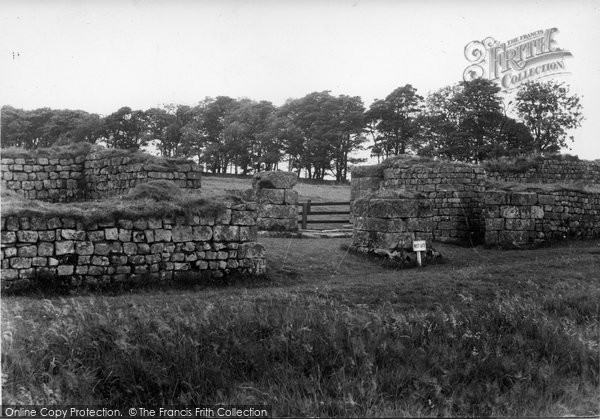 Photo of Housesteads, West Gate c.1955