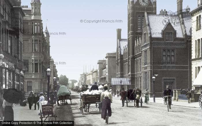 Photo of Hove, Church Road 1898