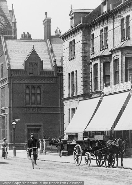 Photo of Hove, Horse And Cart, Church Road 1898