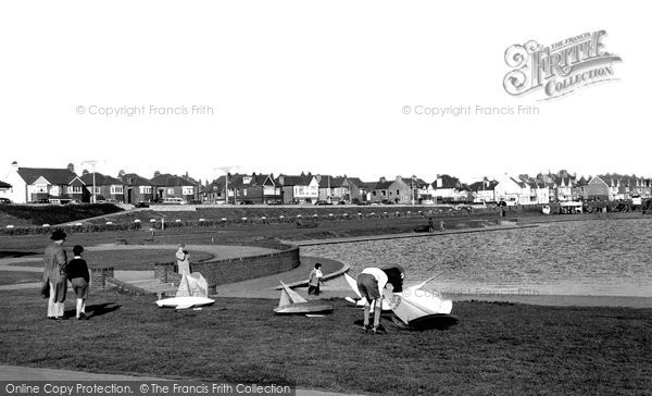 Photo of Hove, The Boating Lake c.1960