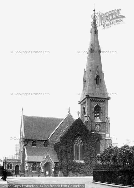 Photo of Hove, the Church of St John the Baptist 1898