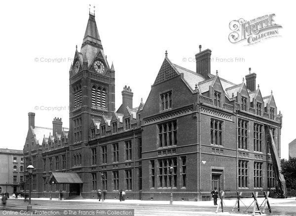 Photo of Hove, the Town Hall 1898
