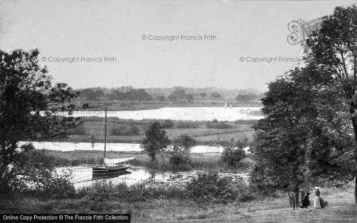Photo of Hoveton, River Bure And Hoveton Broad c.1890