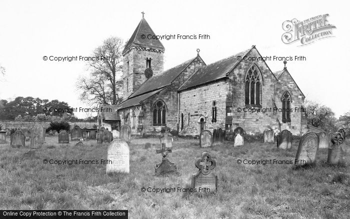 Photo of Hovingham, The Church c.1955