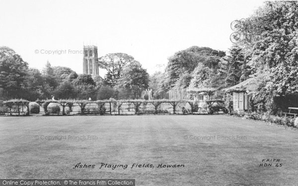Photo of Howden, Ashes Playing Fields c.1965