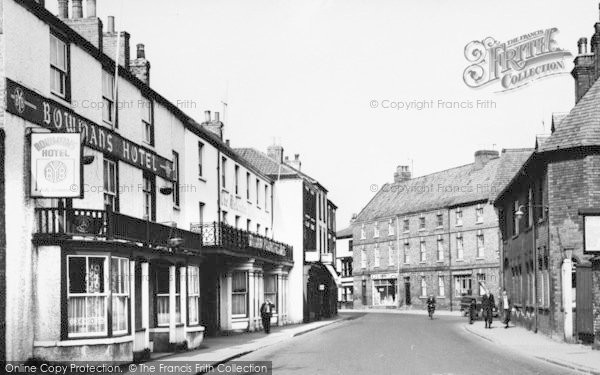 Photo of Howden, Bownan's Hotel And Bridgegate c.1965