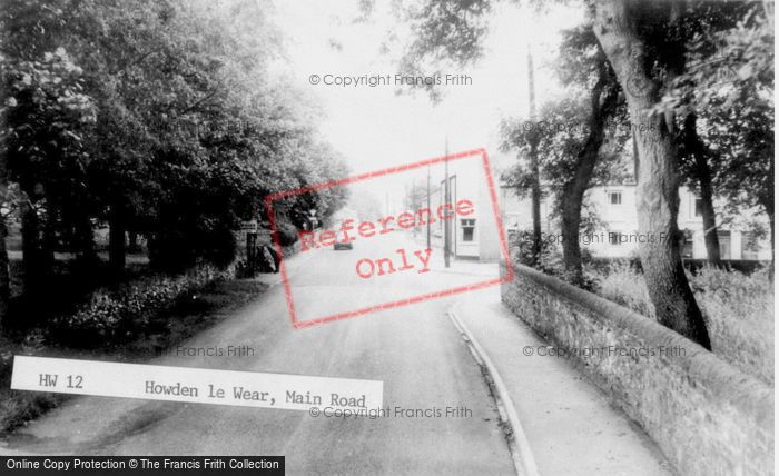 Photo of Howden Le Wear, Main Road c.1960