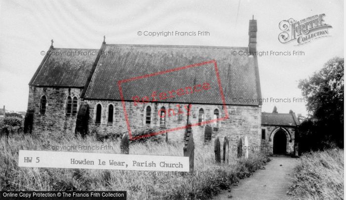 Photo of Howden Le Wear, The Parish Church c.1955