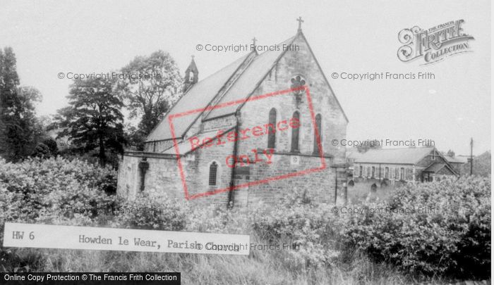 Photo of Howden Le Wear, The Parish Church c.1955