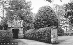 The Entrance To Ashes Playing Fields c.1960, Howden