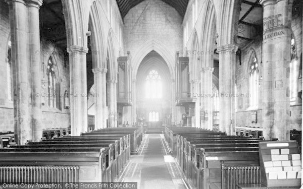 Photo of Howden, The Minster, Interior c.1955